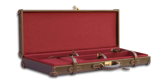 Accesorios rojo oscuro de cuero del arma de la caja 4.7kg del paquete del tiro